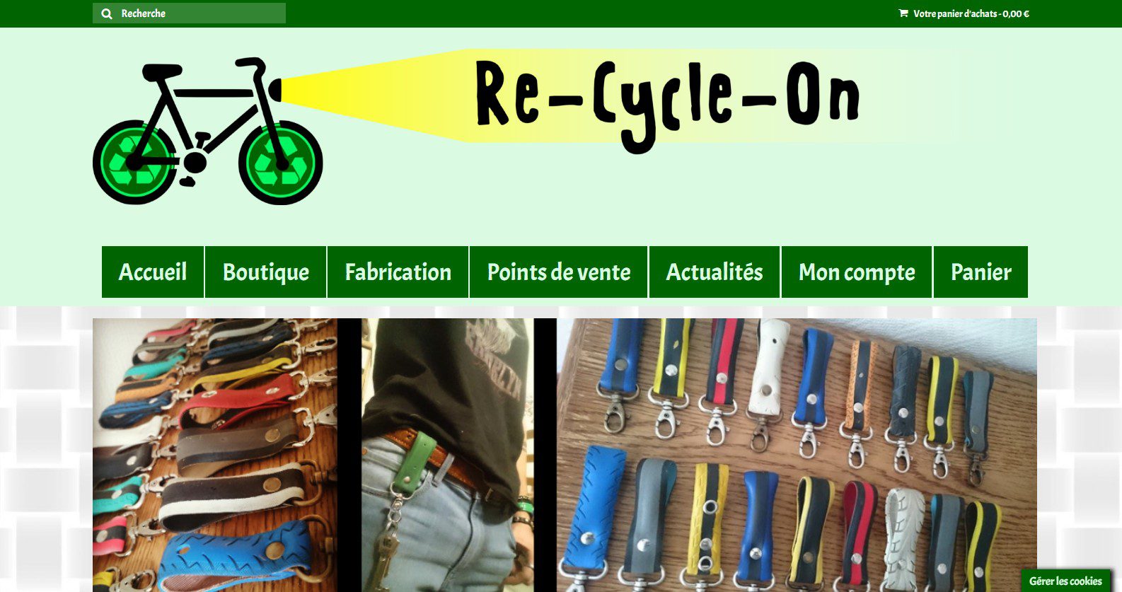 site web Re-Cycle-On